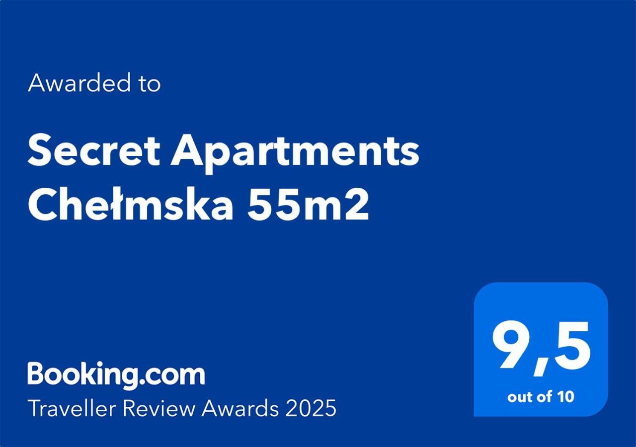 Secret Apartments Chelmska 55M2 Varsó Kültér fotó